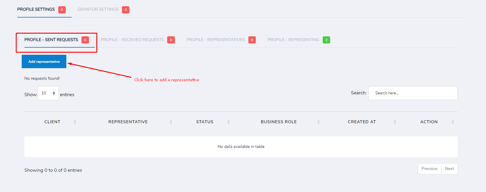 Licensing Profile